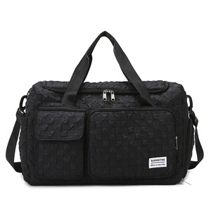 Unisex Fashion Large Oxford Waterproof Zipper <b>Light</b> Weight Sport Makeup Garment Storage Duffle for Clothes Vintage Travel Bag - Product Image 6