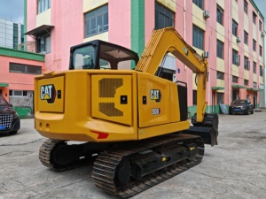 Excavadora CAT 308 de 8T, Máquina de Construcción Usada con Cucharón de Excavación y Componentes Principales del Motor - Product Image 5