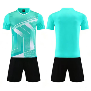 Tuta da calcio da uomo personalizzata maglia da calcio ad asciugatura rapida maglia da allenamento da donna maglia da calcio traspirante - Product Image 5