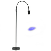 Fußpedal 10W LED UV Blitz-Aushärtungslampe Weiß für Nagel- und Wimpernverlängerung