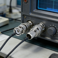 Connecteur coaxial RF SMA étanche, adaptateur coaxial RF TNC N BNC 50 Ohm