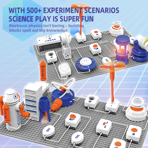 KS Jouets <span class=keywords><strong>éducatif</strong></span>s pour enfants Assemblage de bricolage Kits d'expérimentation scientifique Circuits électroniques STEM Blocs de construction Ensemble de jouets scientifiques - Product Image 4