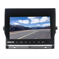 EV-7012MGPS: monitor lcd de 7 pulgadas con ENTRADA AV de 2 vías para coche con función GPS integrada