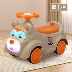 Voiture jouet à quatre roues pour enfants, scooter d'extérieur, véhicule d'équilibre équipé de musique et de lumières - Product Image 5