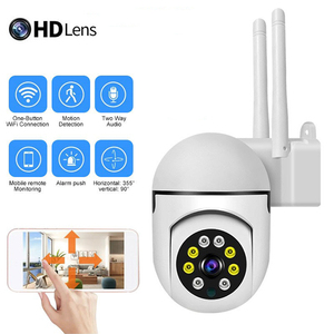 Caméra intérieure 3MP Wifi Sécurité domestique Caméra Wifi HD 3MP Vision nocturne Audio bidirectionnel Surveillance de bébé sans fil Caméra Wifi - Product Image 2