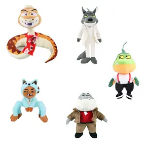 Лидер продаж, мультяшная аниме-периферия, плюшевая кукла «Плохие парни», большие игрушки для плохих волков, хорошие праздничные подарки для детей