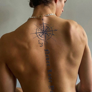 Tatuaje Temporal Semipermanente HJ para Hombres y Mujeres, de Larga Duración (7-15 Días), Resistente al Agua, Adhesivo de Tatuaje Falso, Plantilla de Tatuaje - Product Image 3