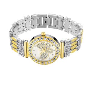 Reloj de Lujo Único para Mujer con Diamantes, Reloj Redondo con Diseño de Mariposa, Esfera Personalizada, Reloj de Pulsera de Cuarzo de Lujo con Circonitas - Product Image 6