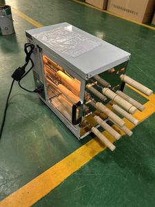 Four à gaufres électrique commercial à cheminée, 8 rouleaux, Kurtoska, pâtisserie <span class=keywords><strong>en</strong></span> forme de <span class=keywords><strong>corne</strong></span>, 8 bâtonnets, four rotatif à cheminée - Product Image 5