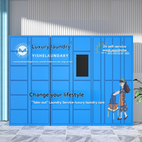 Casier intelligent de blanchisserie partagée pour vêtements, chaussures, articles scolaires, rangement en libre-service et nettoyage à sec 2026