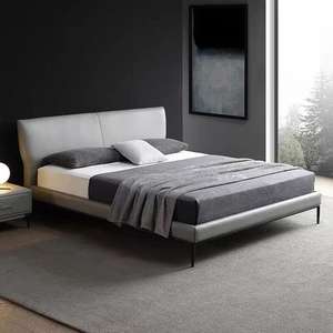 Ensemble de meubles de chambre à coucher en cuir pour adultes, lit, chambre à coucher - Product Image 4