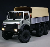 CROSSRC EMO NT6, Camioneta Todoterreno Eléctrica a Escala 1:10 con Control Remoto de 6 Canales y 100M de Alcance, 6WD RTR para Adultos