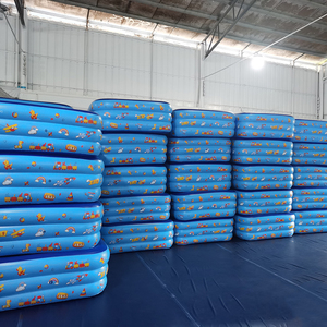 สระว่ายน้ำเป่าลมกลางแจ้ง PVC สระสำหรับเด็กและผู้ใหญ่ สระว่ายน้ำเป่าลมคุณภาพสูง ขายส่งจากโรงงานโดยตรง - Product Image 5