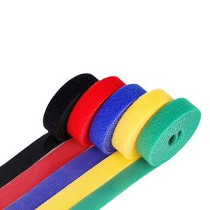 Kendinden Yapışkanlı Çift Taraflı Elastik Cırt Cırtlı Nokta Bantlı Naylon Örgülü Tekli Döngü Bantlı Zımpara Rulosu - Product Image 6