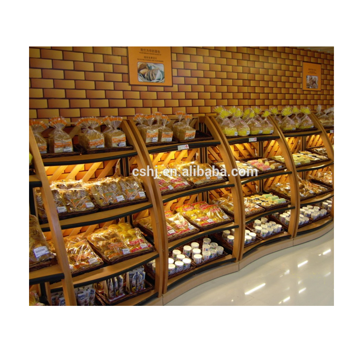 Стеллаж для хлеба с подсветкой