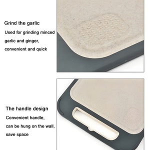 2 in 1 Wheat Straw Double Sided Anti Scratch Kitchen <b>Plastic</b> Slicing Ss Stainless Steel Chopping Board - Product Image 6