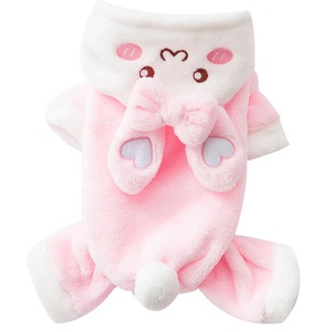 Presa di fabbrica di Autunno e di Inverno Del Cane di Corallo del panno morbido Del Coniglio di Halloween Trasformazione Piccolo Cane A quattro zampe di Gatto <span class=keywords><strong>Vestiti</strong></span> Dell'animale Domestico - Product Image 1
