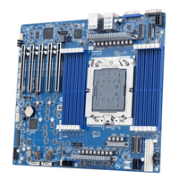 Carte mère de serveur GIGABYTE MZ23-SU0, socket unique SP5 LGA6096, 12 emplacements DIMM, DDR5, 5 PCIe5.0 X16 pour serveur GPU à socket unique