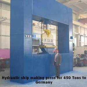 Prensa Hidráulica para Construcción Naval Elmali con Motor y Alta Productividad - Product Image 2