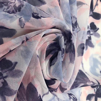 Tissu en maille élastique à impression numérique pour vêtements de mode, robes, textiles, 90% polyester, 10% élasthanne