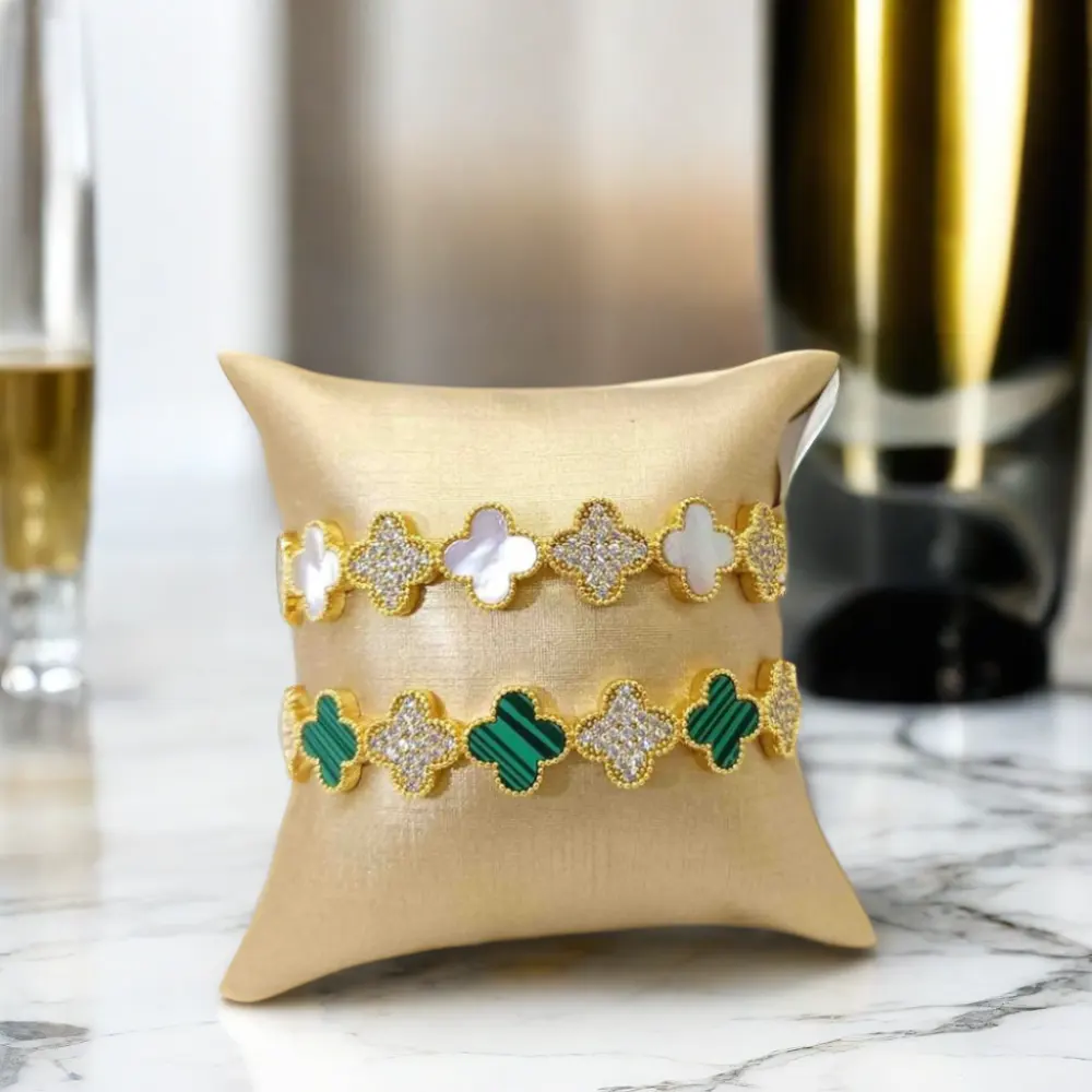 Tabora – bijoux de luxe inspiré du créateur, ensemble de bracelets et bagues de marque plein de Zircon Malachite, nouvel arrivage