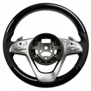 Volant complet personnalisé en bois de pêche pour Mercedes-Benz <span class=keywords><strong>Maybach</strong></span> S580 4matic <span class=keywords><strong>S650</strong></span> S680 - Product Image 2