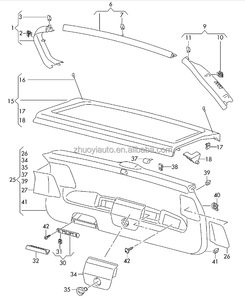 Aileron de pare-chocs arrière, garniture de fenêtre, spoiler de coffre, pièces de voiture pour VW <span class=keywords><strong>Tiguan</strong></span> L MK2 <span class=keywords><strong>R</strong></span>-line Allspace 2017-2020 <span class=keywords><strong>2022</strong></span> 2023, accessoire de tuning - Product Image 6