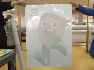 <span class=keywords><strong>Affiche</strong></span> décorative promotionnelle éducative personnalisée pour films d'animation et étoiles, en papier couché professionnel, couleur vive et surface lisse - Product Image 4