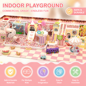 Fast Payback <b>Indoor</b> Playground Soft Play with <b>Slide</b> for Kids Birthday Party Packages Business - Product Image 1