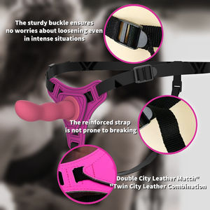 वयस्क सेक्स जी-स्पॉट उत्तेजक स्ट्रैप-ऑन सिलिकॉन ग्लास डिल्डो पुरुषों महिलाओं के जोड़े विशाल डिल्डो वाइब्रेटर पहनने योग्य लाल काले - Product Image 2