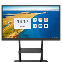 AOOWHAO 75/85/86/98/110 pouces écran LCD tableau intelligent prix tableau blanc numérique équipement éducatif tableau blanc interactif
