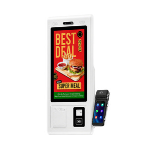 Kiosco de Autoservicio para Cafetería de 21.5 Pulgadas, Terminal de Pedidos de Comida Rápida con Android 13 y Soporte POS HSK-TA21 - Product Image 5