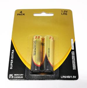 Pila de aluminio alcalina sin mercurio, tamaño AA LR6 UM2, 1.5V, la más vendida, para juguetes y linternas - Product Image 5