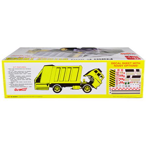 DCD Skill 3 modello Kit in scala 1/25 AMT Ford C-900 GarWood rifiuti camion della spazzatura con Load-Packer - Product Image 1