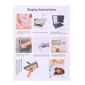 Children Photo <b>Frame</b> Extra <b>Large</b> Rectangle Artificial Board Tabletop Durable Living Room Bedroom Entryway - Product Image 3