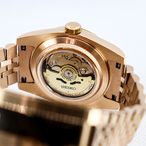 Reloj Mecánico Automático para Hombre, Modelo Nuevo Premium, Color Dorado Marrón, Lujoso, Acero Inoxidable, Cristal de Zafiro, Resistente al Agua 3BAR, Digital - Product Image 4