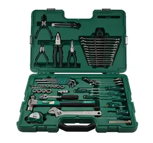 Commercio all'ingrosso di manutenzione 58 set di kit di riparazione meccanica, utensili a mano, riparazione auto e strumenti di manutenzione auto