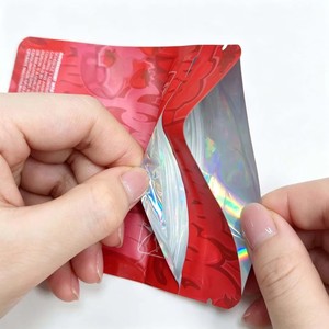 Free Design Custom Logo Digital Print 1g 3.5 7g 14g Mylar Stand up Pouch Resealable <b>Zip</b> <b>Lock</b> Smell Proof Packaging Mylar <b>Bags</b> - Product Image 5