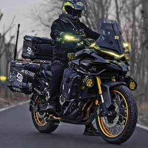 มอเตอร์ไซค์วิบาก Wuji BJ600GS-3 เครื่องยนต์สองสูบ 180 กม./ชม. รุ่นครุยเซอร์แรลลี่  เบนเนลลี โกลเด้นอีเกิล <span class=keywords><strong>502</strong></span> คิยู 525 มอเตอร์ไซค์วิบาก - Product Image 3