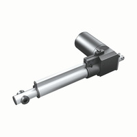 Maßgefertigter Hochgeschwindigkeits-6000N-Linearantrieb für TV-Lift 100-400mm Hub Fernbedienung Unter-Bett DC-Motor Geschwindigkeit 22mm/s