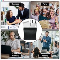 Logo personnalisé petit Gadgets électroniques promotionnels coffret cadeau 3-en-1 chargeur de téléphone lampe de lecture USB support de téléphone petit et portable