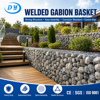 Mur de jardin en gabions galvanisés pour maison - Tailles personnalisables - Marque Ding Yang