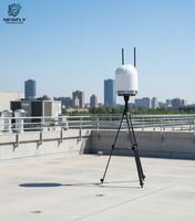 Sistema Fijo de Detección de Drones, Detector de Señales de Drones de Banda Completa de 70MHz-6GHz con Posicionamiento RID DID para Cárceles