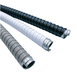 電気ケーブル保護用ステンレス鋼コルゲートコンジットフレキシブルパイプ金属色<span class=keywords><strong>PVC</strong></span>コーティング201 - Product Image 3