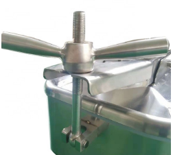 Trappe rectangulaire de haute qualité en acier inoxydable SS304 316L, alimentation manuelle avec un bras transversal - Product Image 5