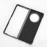 Cuir de litchi Pu de haute qualité + étui PC mat pour Tecno Phantom V Fold/Phantom V Flip