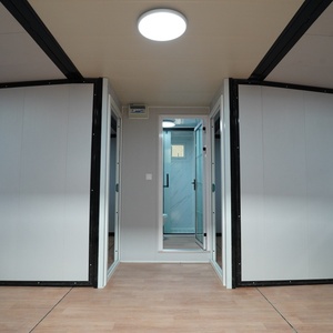Casa Contenedor Expandible de Diseño Moderno con Doble Ala Plegable, Panel Sándwich de Acero para Dormitorio, Taller, Oficina, Sala de Estar - Product Image 3