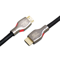Câble HDMI 2.1 Premium 8K 60Hz 48Gbps Coque en alliage de zinc Connecteur plaqué or 4K 120Hz EARC HDR pour TV Moniteur Projecteur PS5