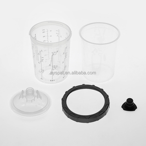 Pistola de Pintura HVLP de 400 ml, Pistola de Pulverización de Pintura para Automóviles, Recipiente para Repintado de Automóviles - Product Image 2