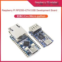 Raspberry Pi RP2350-ETH Papan Pengembangan Ethernet RP2350A USB Dual Core Dual Architecture Motherboard RISC-V
